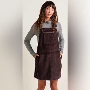 Toad & Co Womens Cascadia Corduroy Jumper in Laurel Size Small